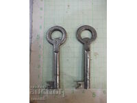 Lot of 2 pcs. the lock key