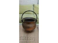 Copper cauldron for collectors