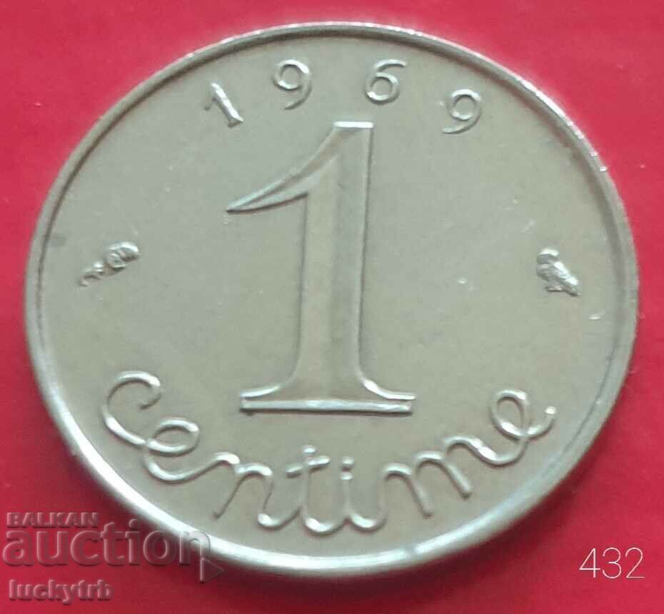 1 centime 1969 - Franța 1 centime 1969 - Franța
