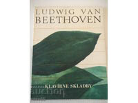 Sheet music "KLAVÍRNE SKLADBY - Ludwig van Beethoven" - 80 pages.