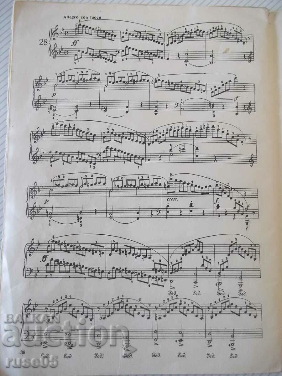 Sheet music "Etudes for piano - BERENS" - 40 pages - 1 - 5 Sheet music "Etudes for piano - BERENS" - 40 pages - 1 - 5