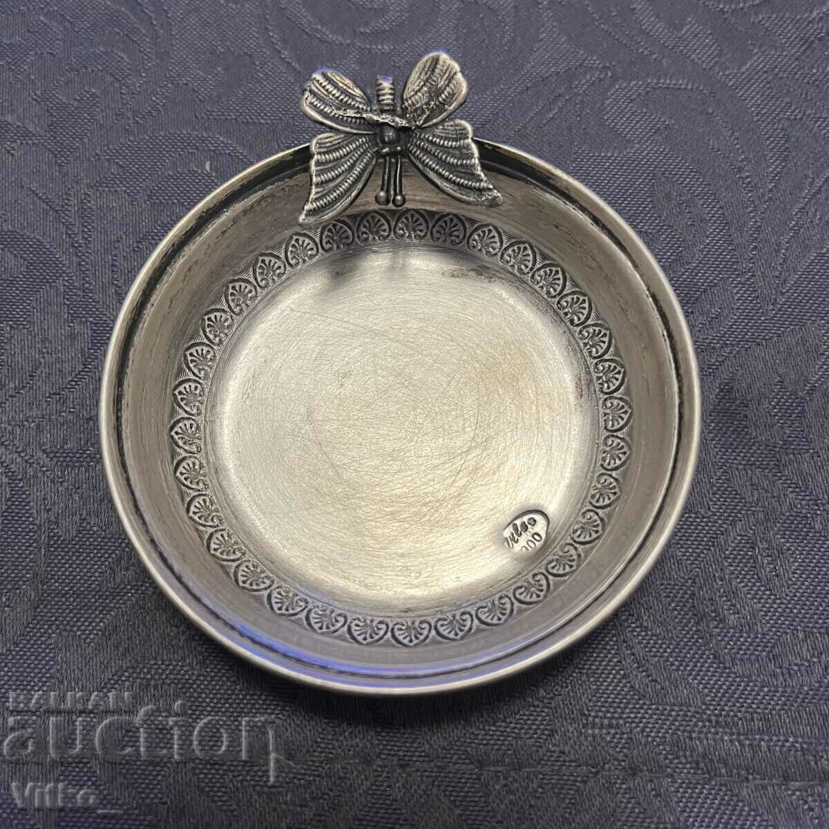Turkish silver bowl for white jam with price 59.00 BGN | € 30.17