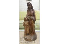 Wood carving, height 35 cm