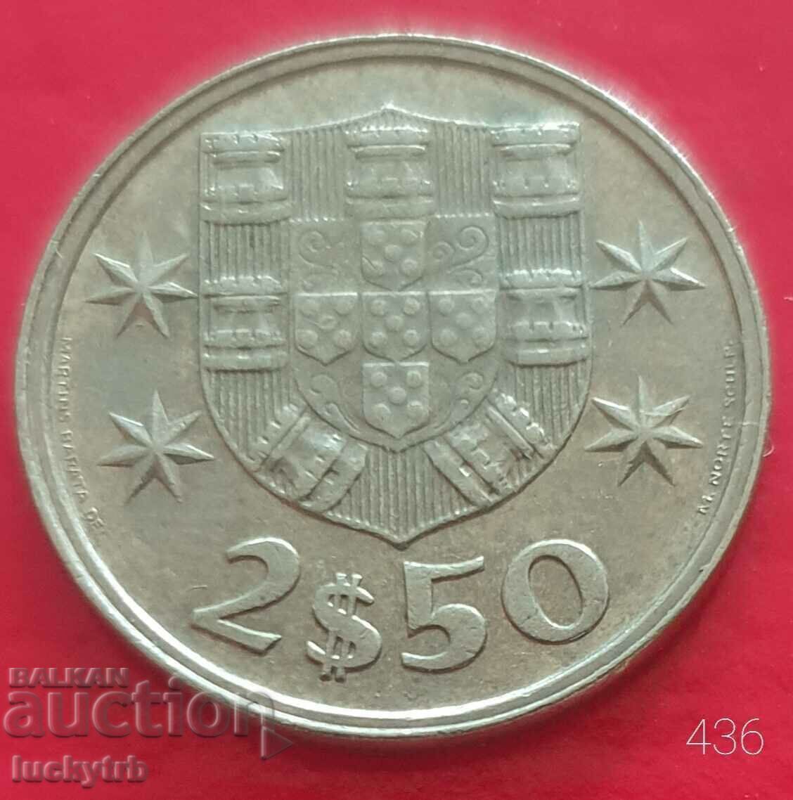 2.50 escudos 1983 - Portugal 2.50 escudos 1983 - Portugal