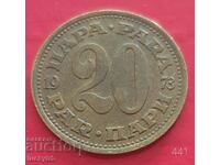 20 de bani 1973 - Iugoslavia
