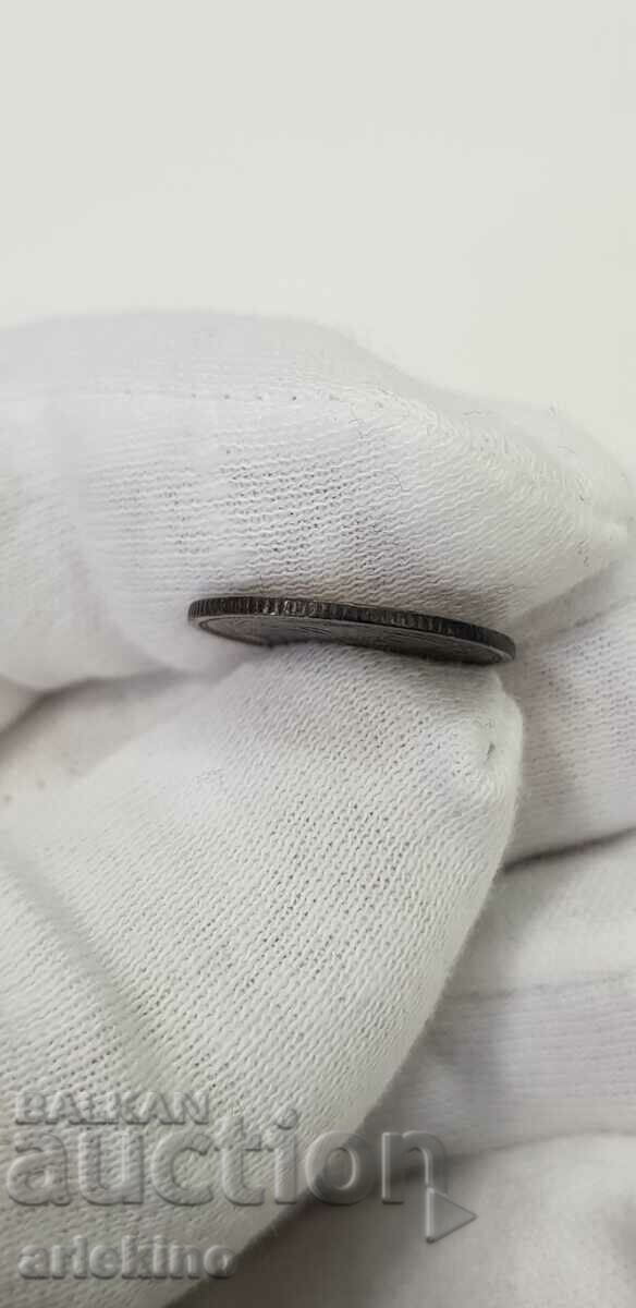 Delivery of Princely silver coin 50 cents 1883 Delivery of Princely silver coin 50 cents 1883