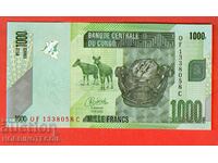 CONGO CONGO 1 000 - 1000 Fr issue issue 2022 NEW UNC