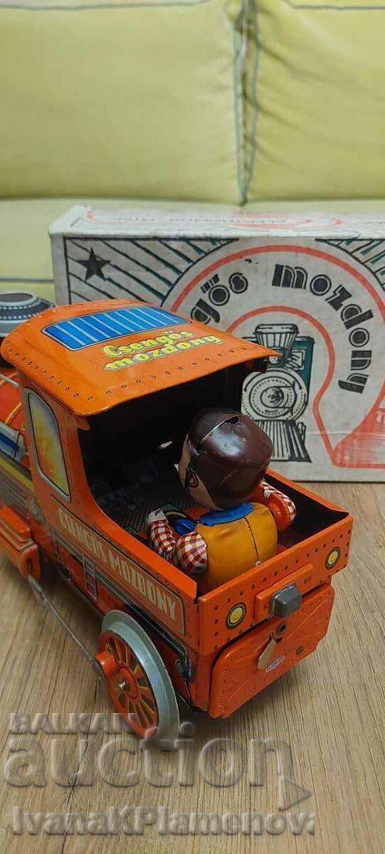 Auction  Vintage metal toy with box for collectors