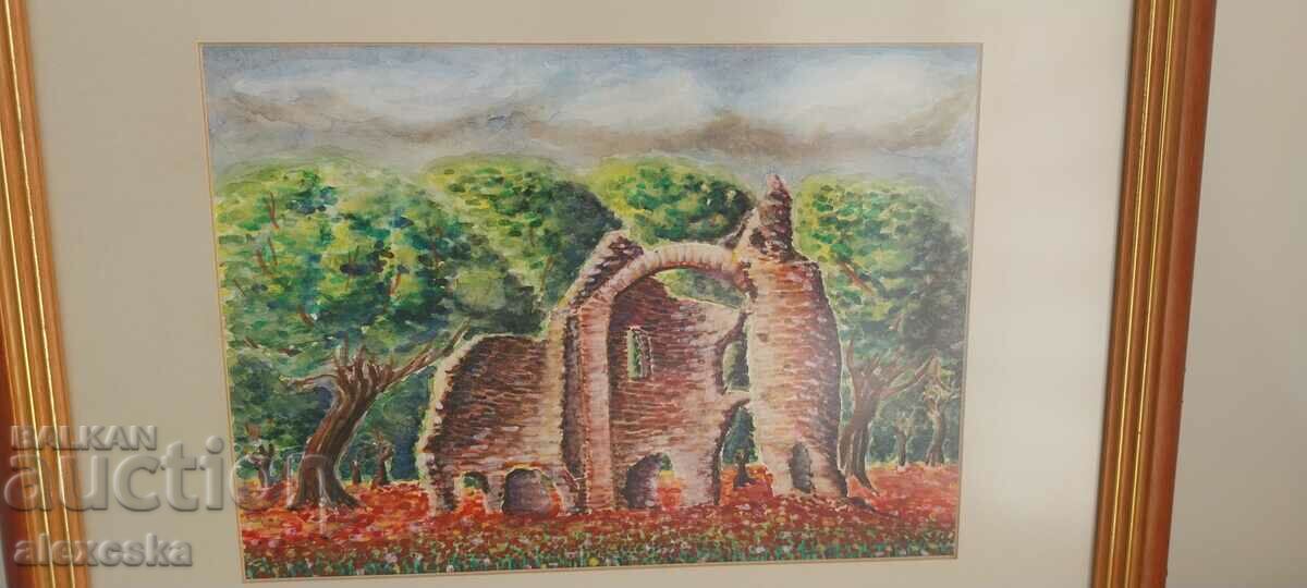 Картина - "Старата църква" с цена € 25.56 | 49.99 лв.