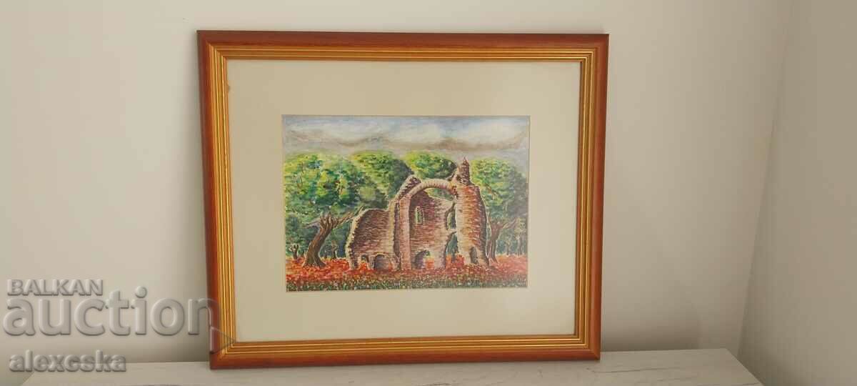 Картина - "Старата църква" - 5