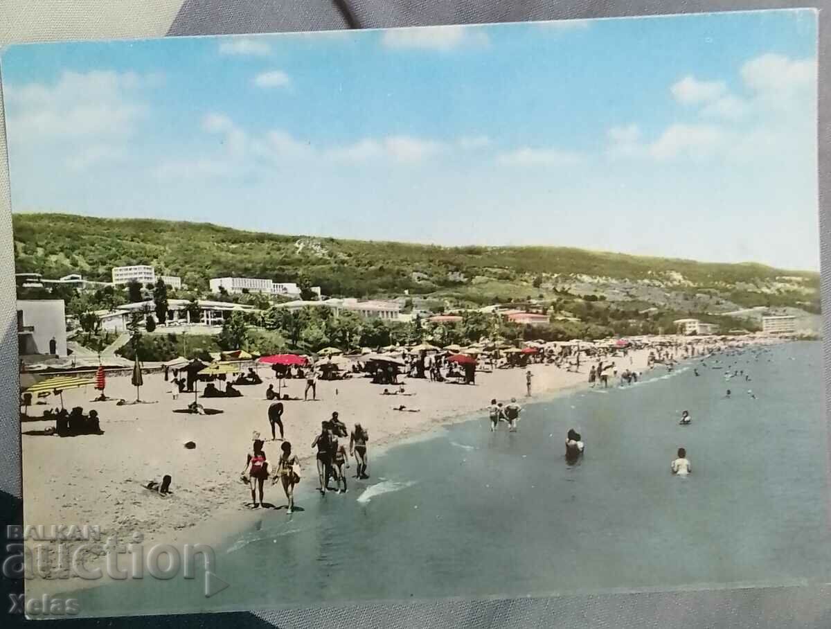 Old postcard Varna 1960s