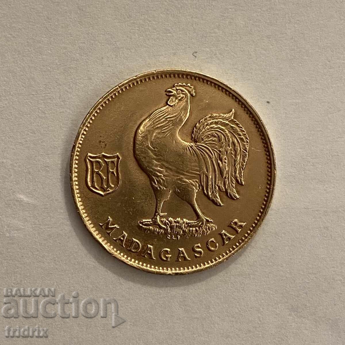 Μαδαγασκάρη 1 φράγκο / Μαδαγασκάρη 1 φράγκο 1943 με τιμή 30.00 BGN | € 15.34 Μαδαγασκάρη 1 φράγκο / Μαδαγασκάρη 1 φράγκο 1943 με τιμή 30.00 BGN | € 15.34