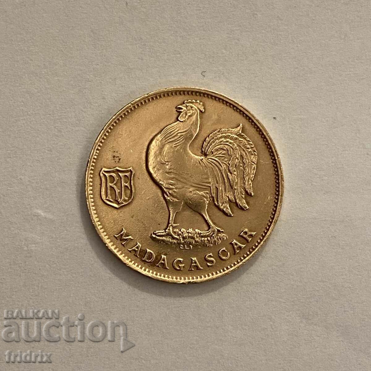 Δημοπρασία Μαδαγασκάρη 1 φράγκο / Μαδαγασκάρη 1 φράγκο 1943 Δημοπρασία Μαδαγασκάρη 1 φράγκο / Μαδαγασκάρη 1 φράγκο 1943