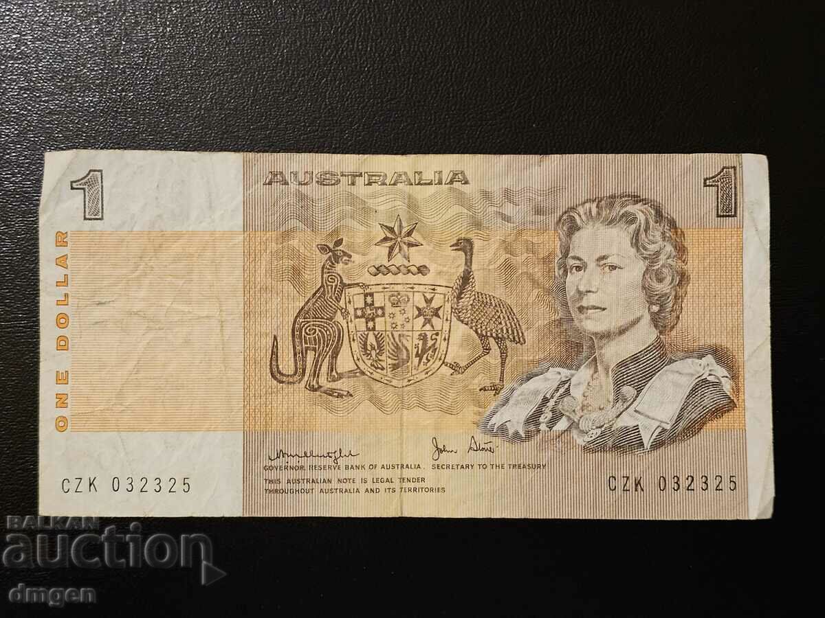 1 Australian dollar