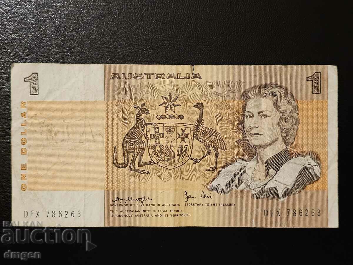 1 Australian dollar