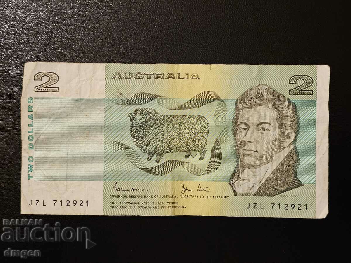 2 dollars Australia