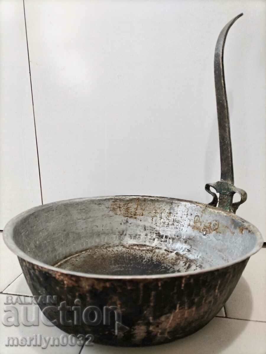 Tavă veche de cupru, cupru, tavă, vas de cupru cu preț € 59.82 | 117.00 BGN