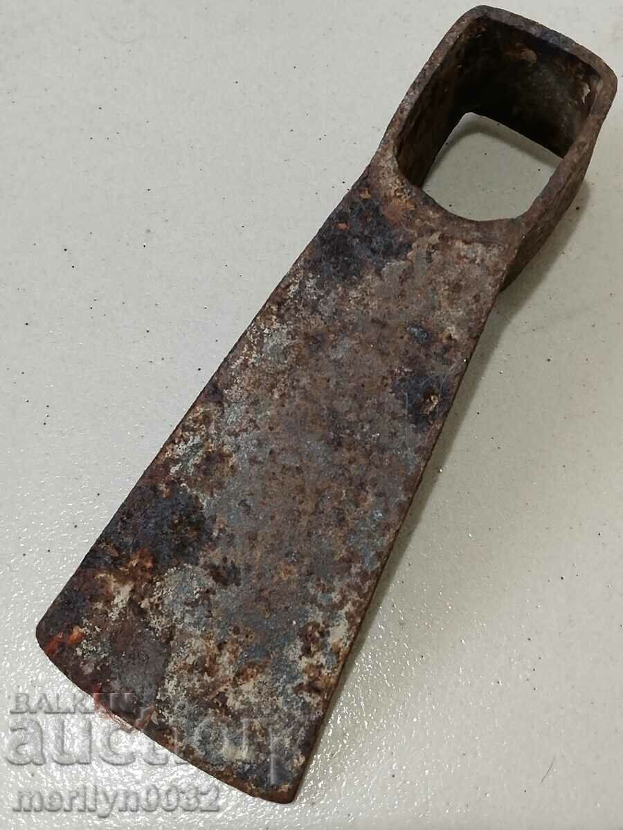 Cleaver, hoe, agricultural tool, wrought iron - 6 Cleaver, hoe, agricultural tool, wrought iron - 6