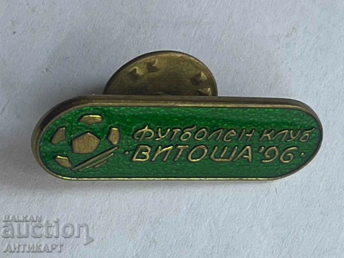 rare sign Football football club Vitosha 96