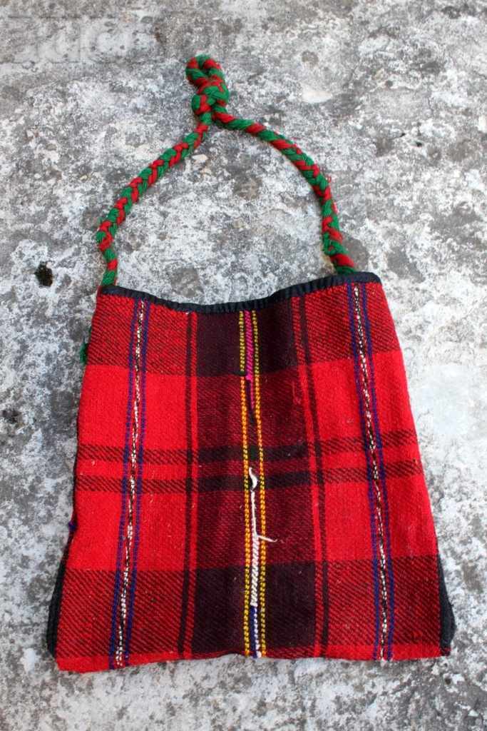 . WOVEN SHEPHERD BAG BAG CARRY ETHNO CRANE