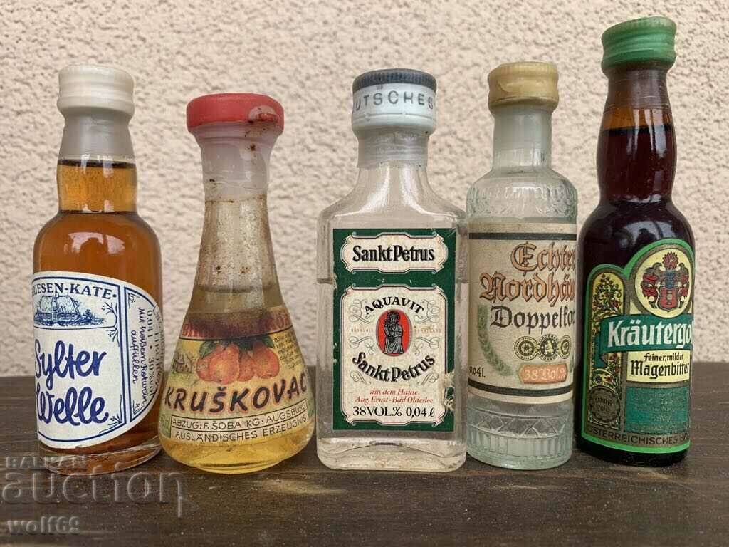 Old unprinted bottles, bottles for collection - Lot-4