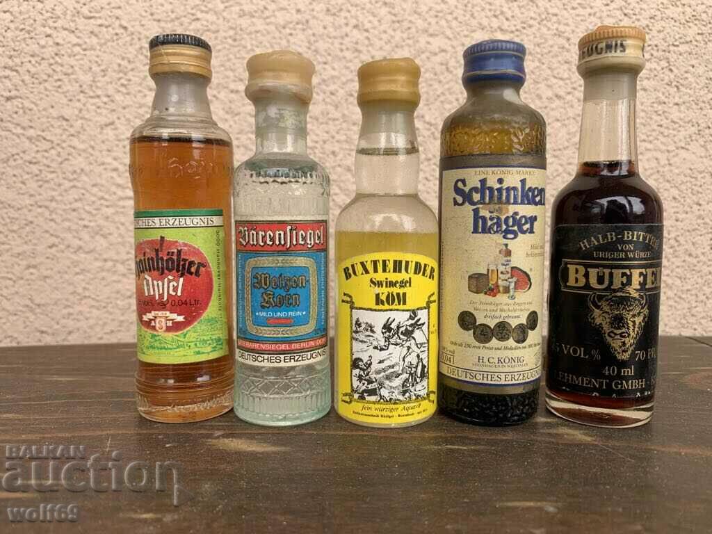 Old unprinted bottles, bottles for collection - Lot-5