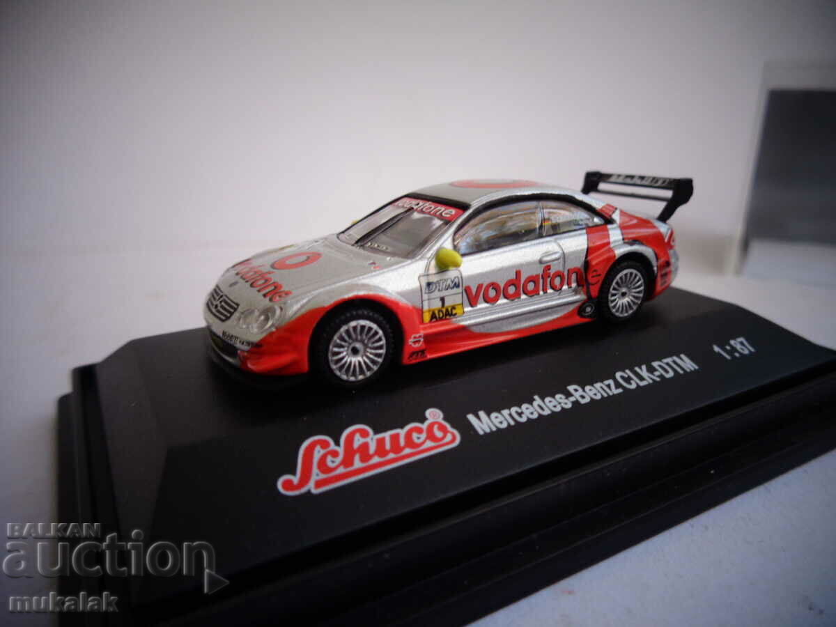 1:87 H0 JUCĂRIE SCHUCO MERCEDES BENZ CLK MODEL RALLY