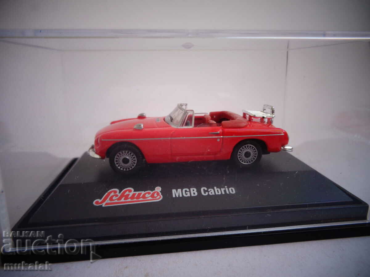 1:72  SCHUCO МGB CABRIO  КОЛИЧКА   МОДЕЛ ИГРАЧКА