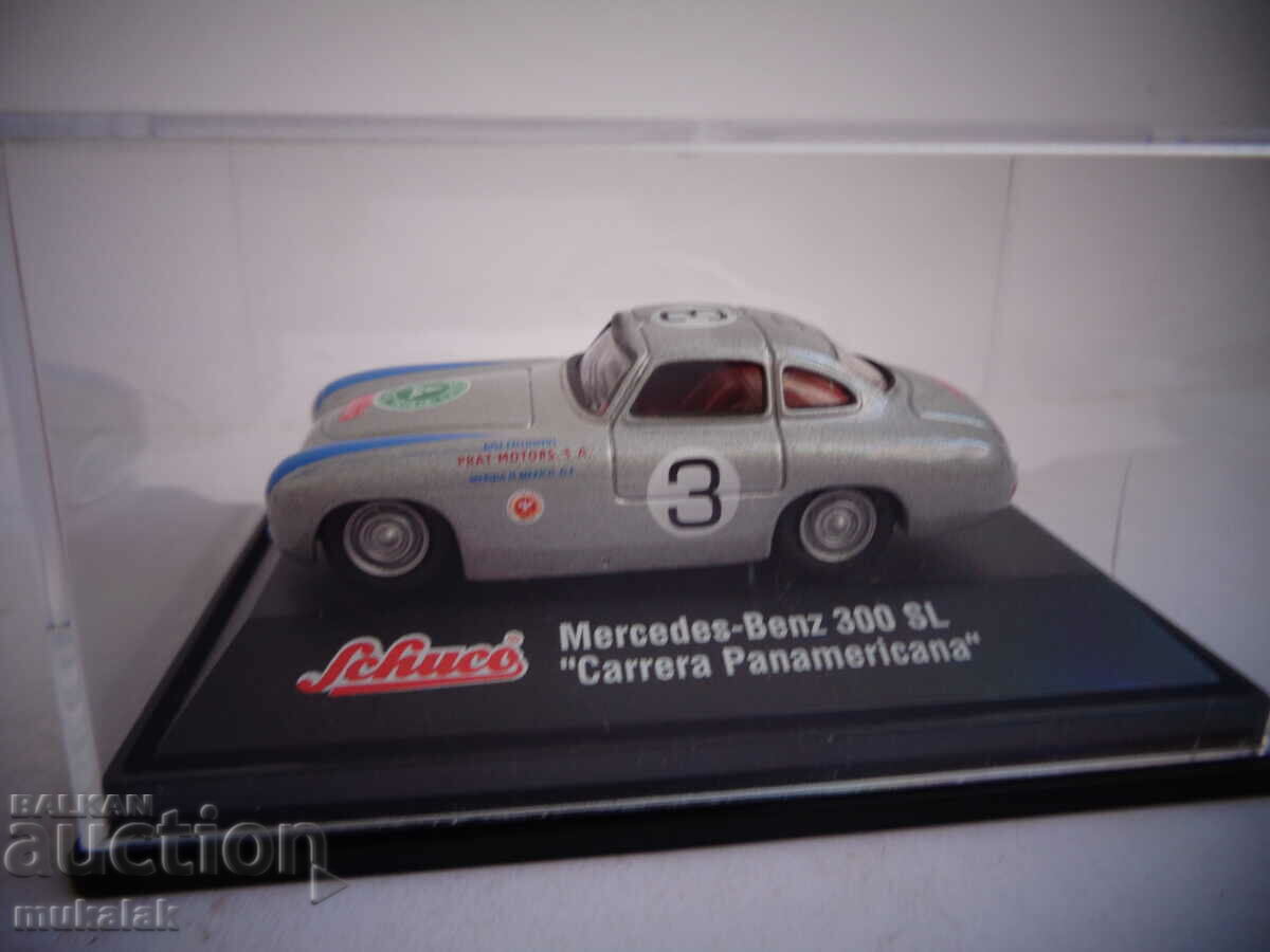 1:72 SCHUCO MERCEDES BENZ300 SL MODEL DE JUCĂRIE DE MAȘINĂ cu preț 15.00 BGN | € 7.67