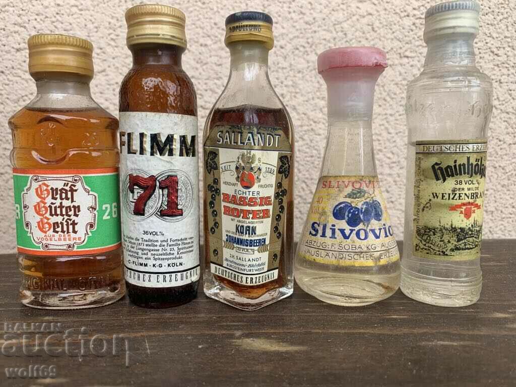 Old unprinted bottles, bottles for collection - Lot-7