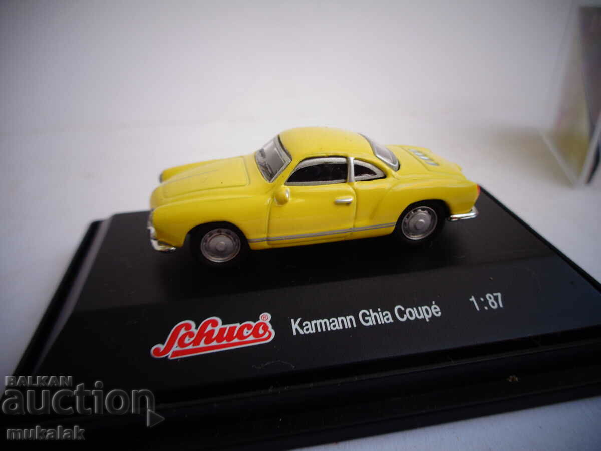 1:87 H0 SCHUCO  VW KARMANN GHIA КОЛИЧКА   МОДЕЛ ИГРАЧКА