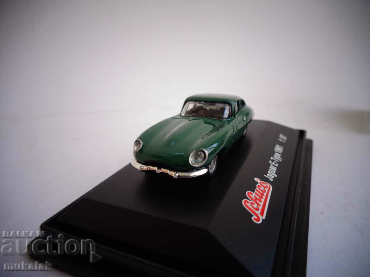 Auction  1:87 H0 SCHUCO JAGUAR E-TYPE 1961 CAR MODEL TOY