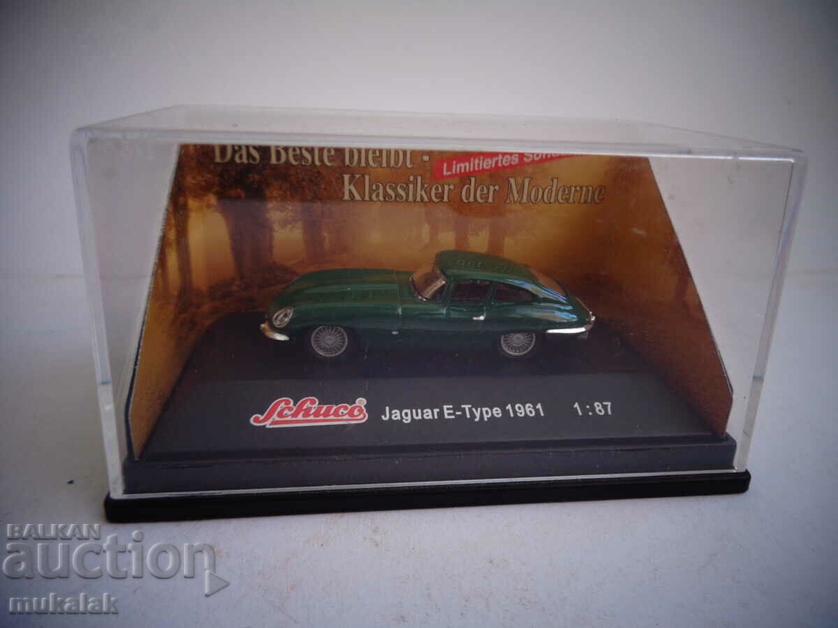 1:87 H0 SCHUCO JAGUAR E-TYPE 1961 MODEL DE JUCĂRIE DE MAȘINĂ