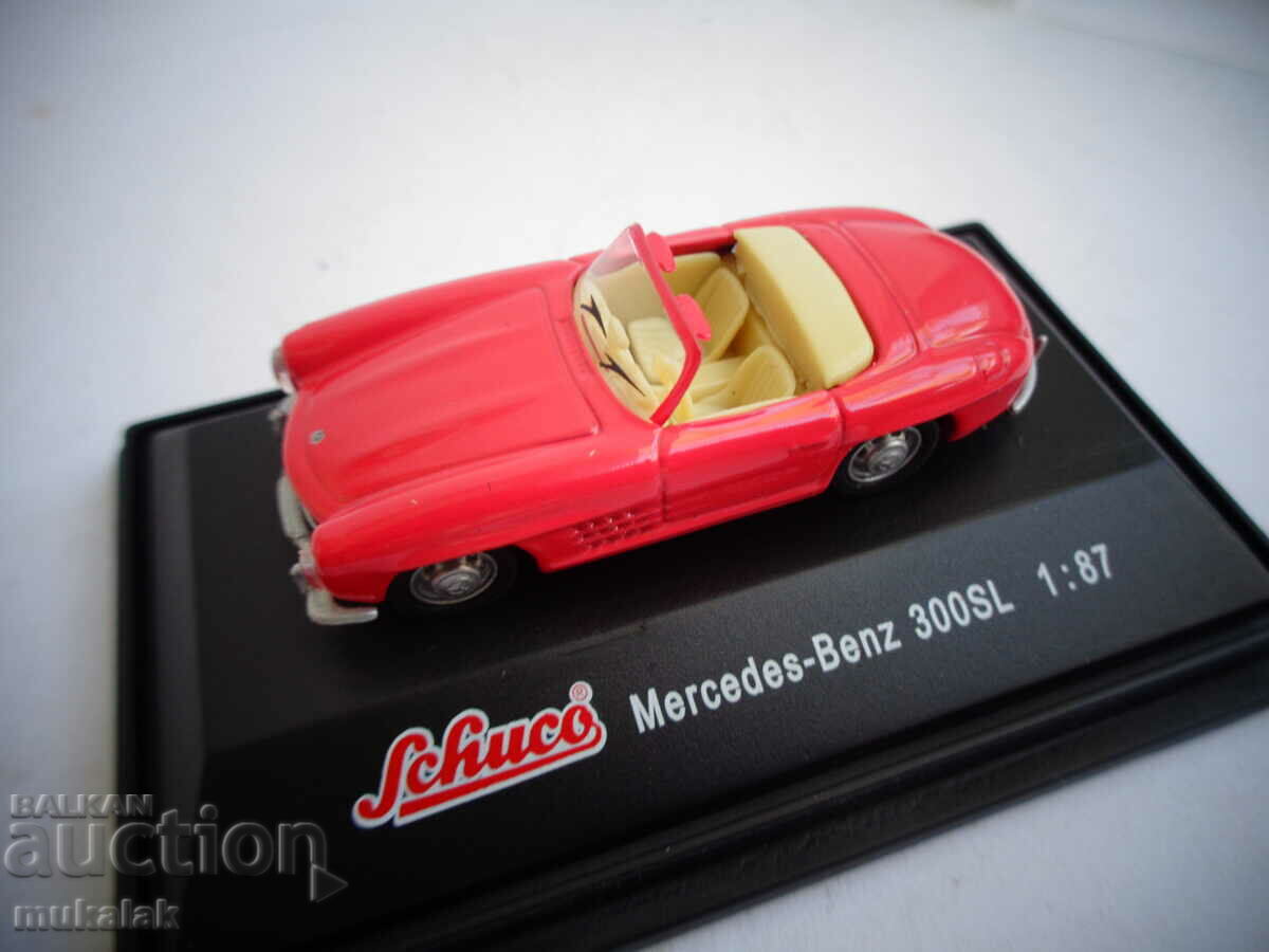 1:87 H0 SCHUCO MERCEDES BENZ 300 SL CAR MODEL TOY - 5