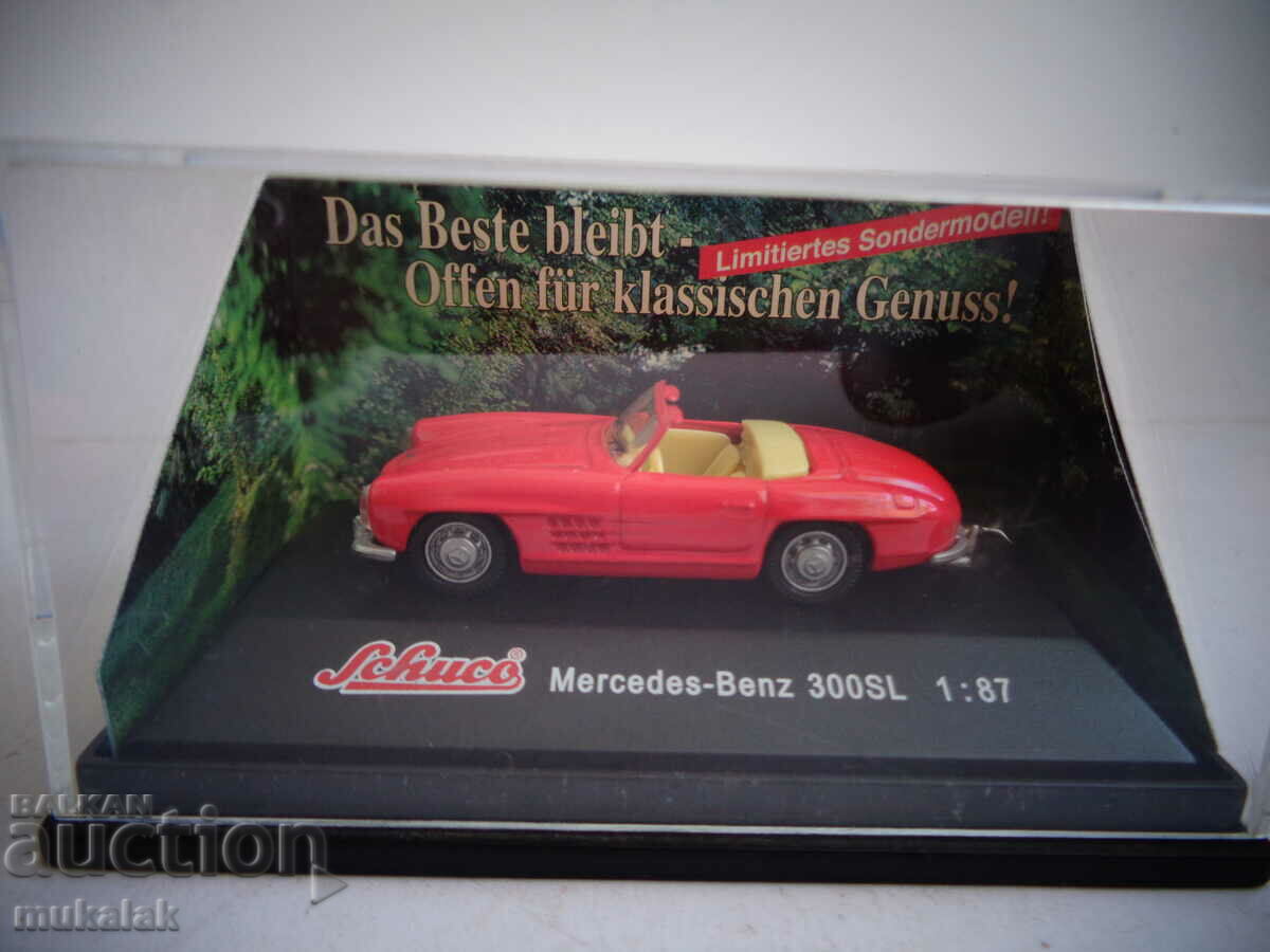 1:87 H0 SCHUCO MERCEDES BENZ 300 SL MODEL DE JUCĂRIE AUTO