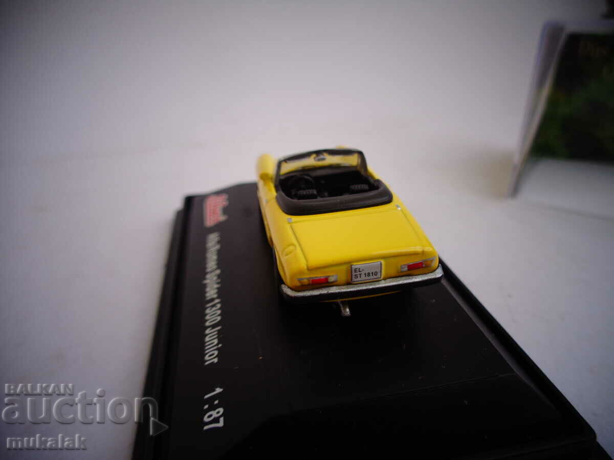 1:87 H0 SCHUCO ALFA ROMEO SPIDER CAR MODEL TOY - 5 1:87 H0 SCHUCO ALFA ROMEO SPIDER CAR MODEL TOY - 5