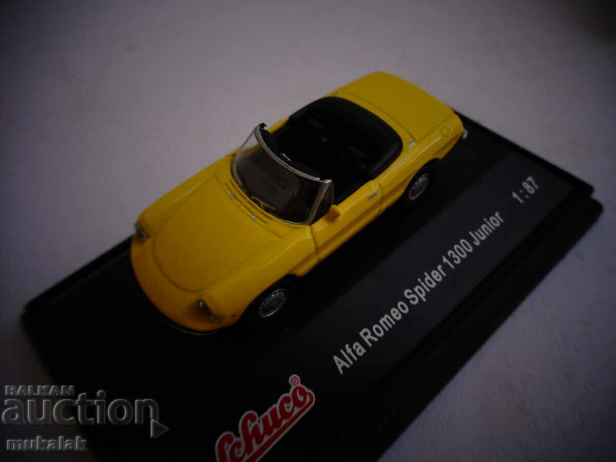 1:87 H0 SCHUCO ALFA ROMEO SPIDER CAR MODEL TOY - 6 1:87 H0 SCHUCO ALFA ROMEO SPIDER CAR MODEL TOY - 6