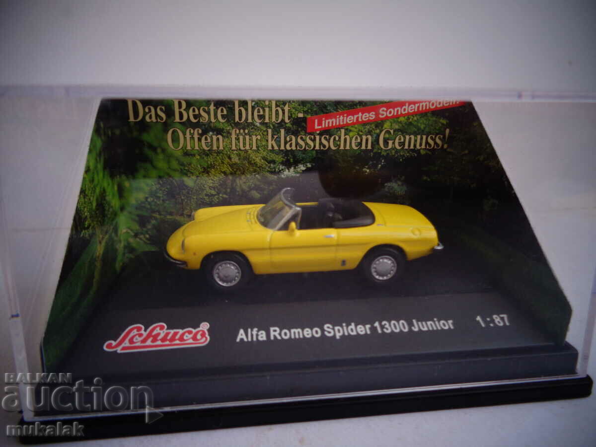 1:87 H0 SCHUCO ALFA ROMEO SPIDER CAR MODEL TOY