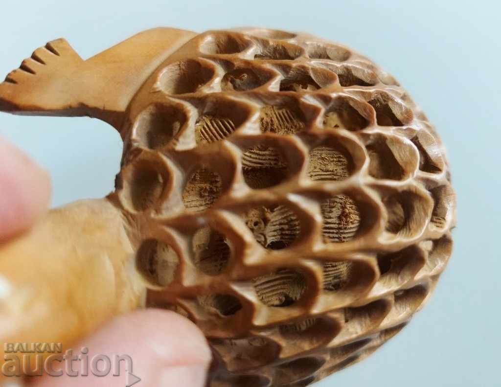 Auction . TURTLE STATUETTE FIGURINE HAS A SECOND CARVED INSIDE Auction . TURTLE STATUETTE FIGURINE HAS A SECOND CARVED INSIDE