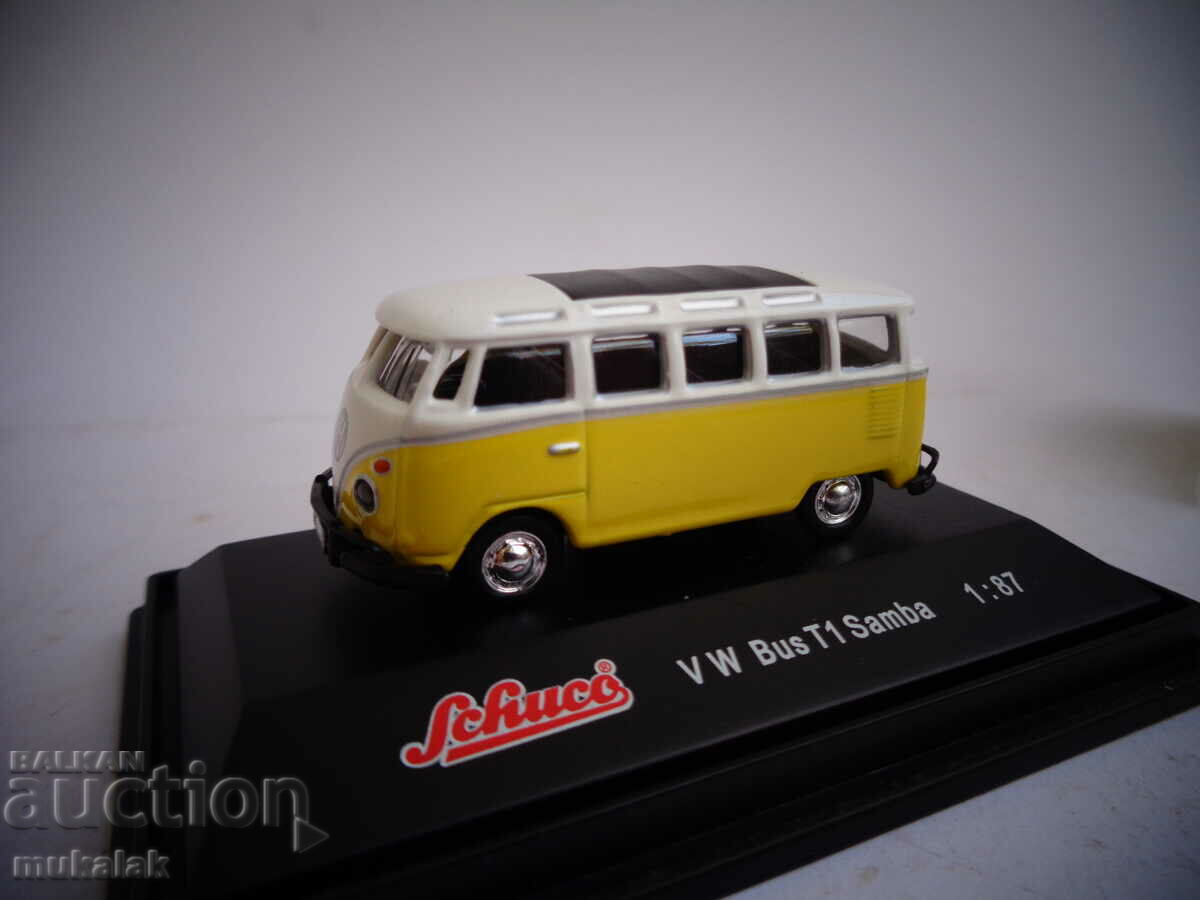 1:87 H0 SCHUCO VW BUS T1 SAMBA TROLLEY MODEL TOY with price 15.00 BGN | € 7.67 1:87 H0 SCHUCO VW BUS T1 SAMBA TROLLEY MODEL TOY with price 15.00 BGN | € 7.67