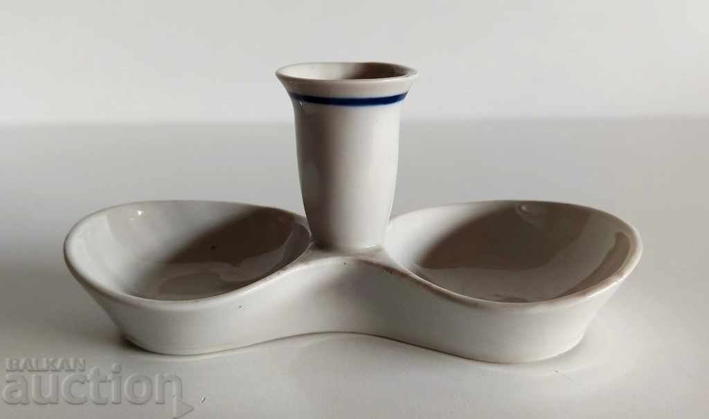 ,SOC BULGARIAN PORCELAIN SALT BOX SALT BOX FOR SPICES with price 8.00 BGN | € 4.09 ,SOC BULGARIAN PORCELAIN SALT BOX SALT BOX FOR SPICES with price 8.00 BGN | € 4.09