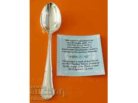 Silver spoon "Barok" 15 cm. 34 g sample 925