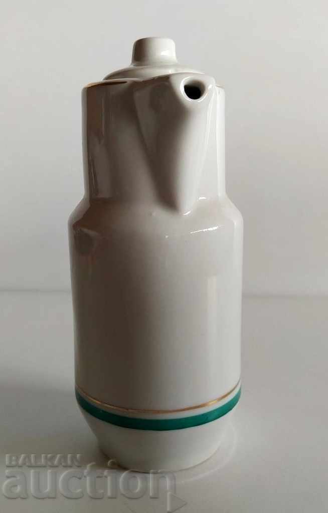 , PORCELAIN KETTLE POT COFFEE POT PART OF PORCELAIN SERVICE with price 10.00 BGN | € 5.11 , PORCELAIN KETTLE POT COFFEE POT PART OF PORCELAIN SERVICE with price 10.00 BGN | € 5.11
