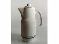 , PORCELAIN KETTLE POT COFFEE POT PART OF PORCELAIN SERVICE