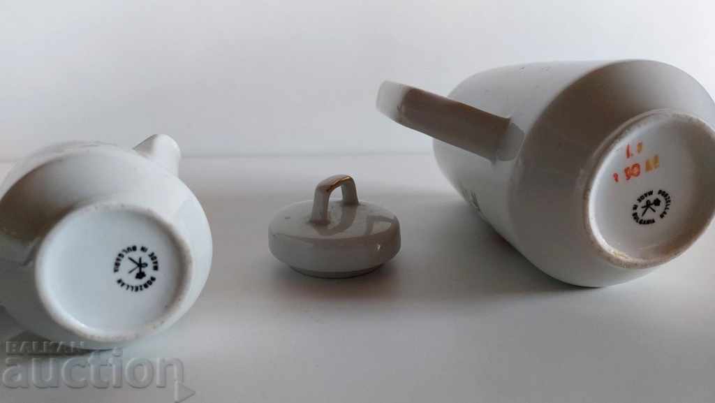 , PORCELAIN TEA SET POT KETTLE LATIERA MILK DISH - 7 , PORCELAIN TEA SET POT KETTLE LATIERA MILK DISH - 7