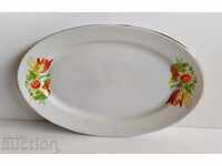 , SOC PORCELAIN PLATE PLATE HEALTHY BULGARIAN PORCELAIN