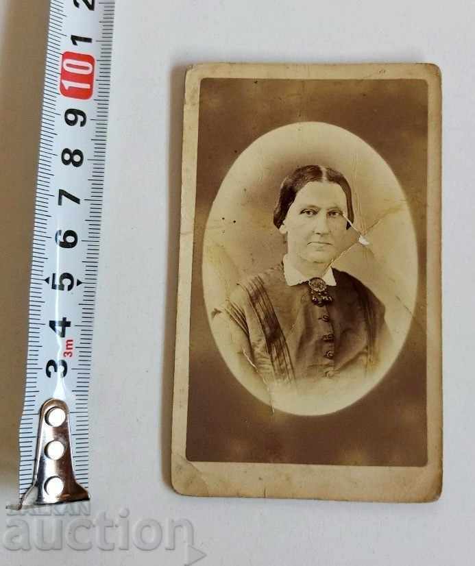 , LATE 19TH CENTURY OLD PHOTO PHOTOGRAPH PORTRAIT WOMAN with price 6.00 BGN | € 3.07