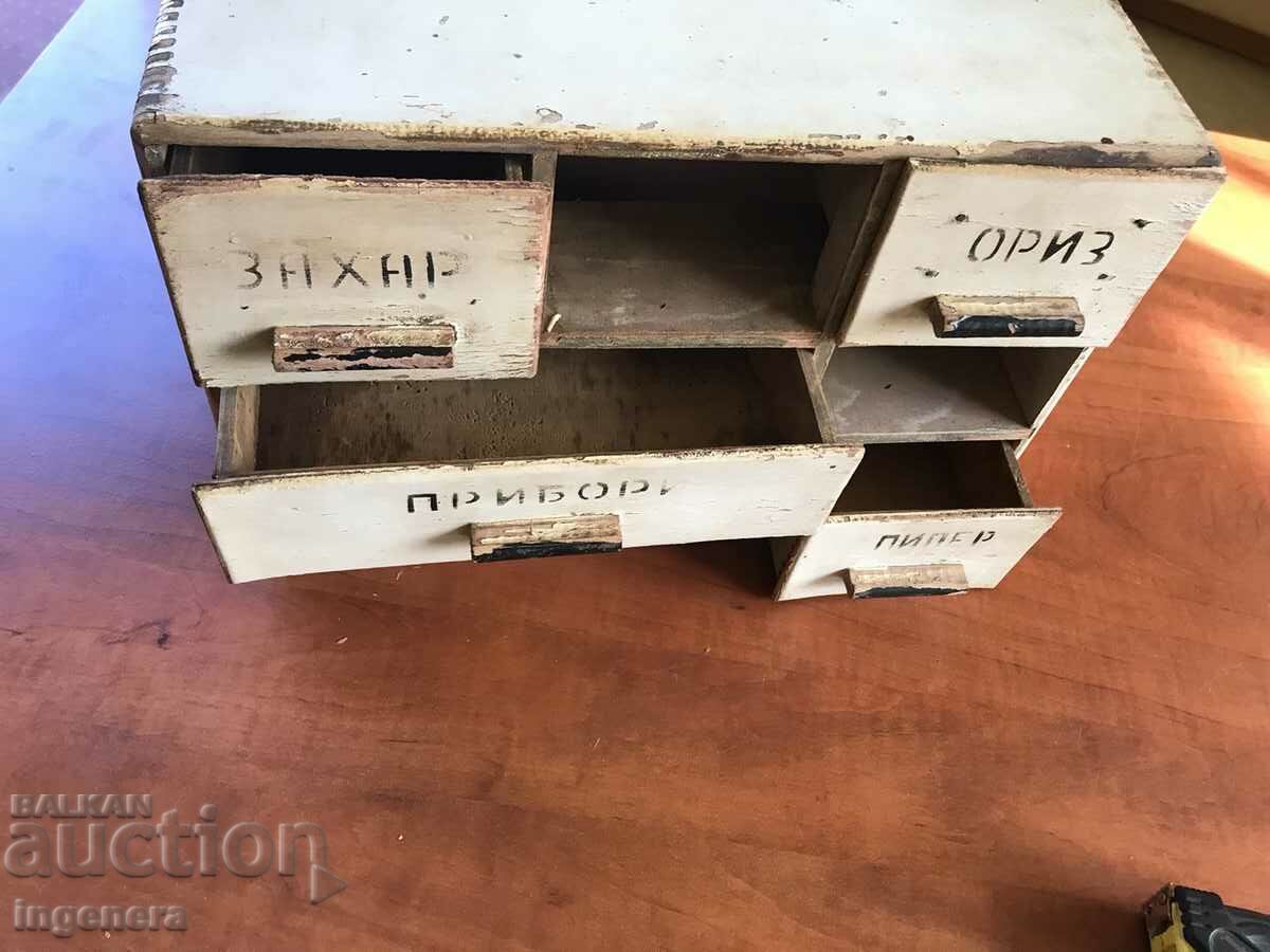 Auction CABINET CABINET WOOD RETRO DRAWER KITCHEN Auction CABINET CABINET WOOD RETRO DRAWER KITCHEN