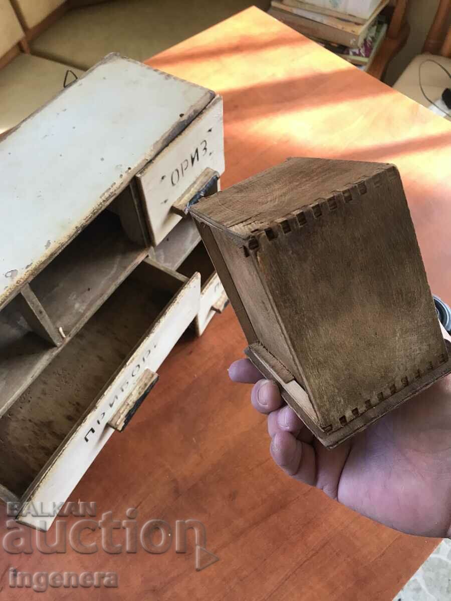 CABINET CABINET WOOD RETRO DRAWER KITCHEN - 6 CABINET CABINET WOOD RETRO DRAWER KITCHEN - 6