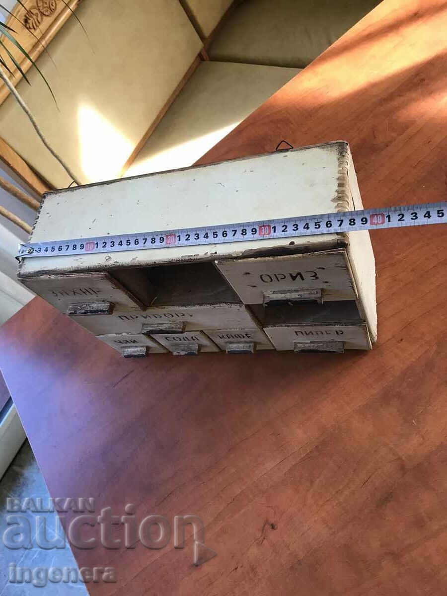 CABINET CABINET WOOD RETRO DRAWER KITCHEN - 7 CABINET CABINET WOOD RETRO DRAWER KITCHEN - 7